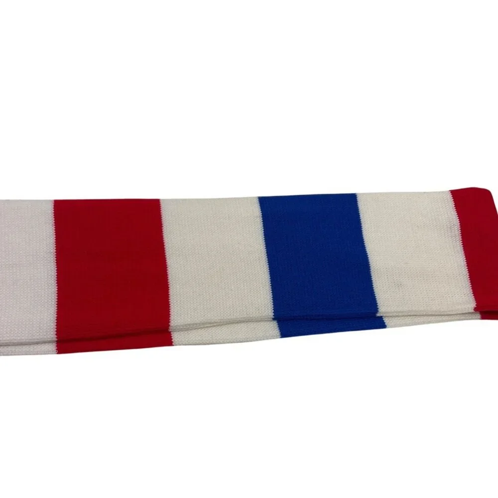 Vintage Netherlands Holland Dutch Football Soccer Team Scarf Red White Blue